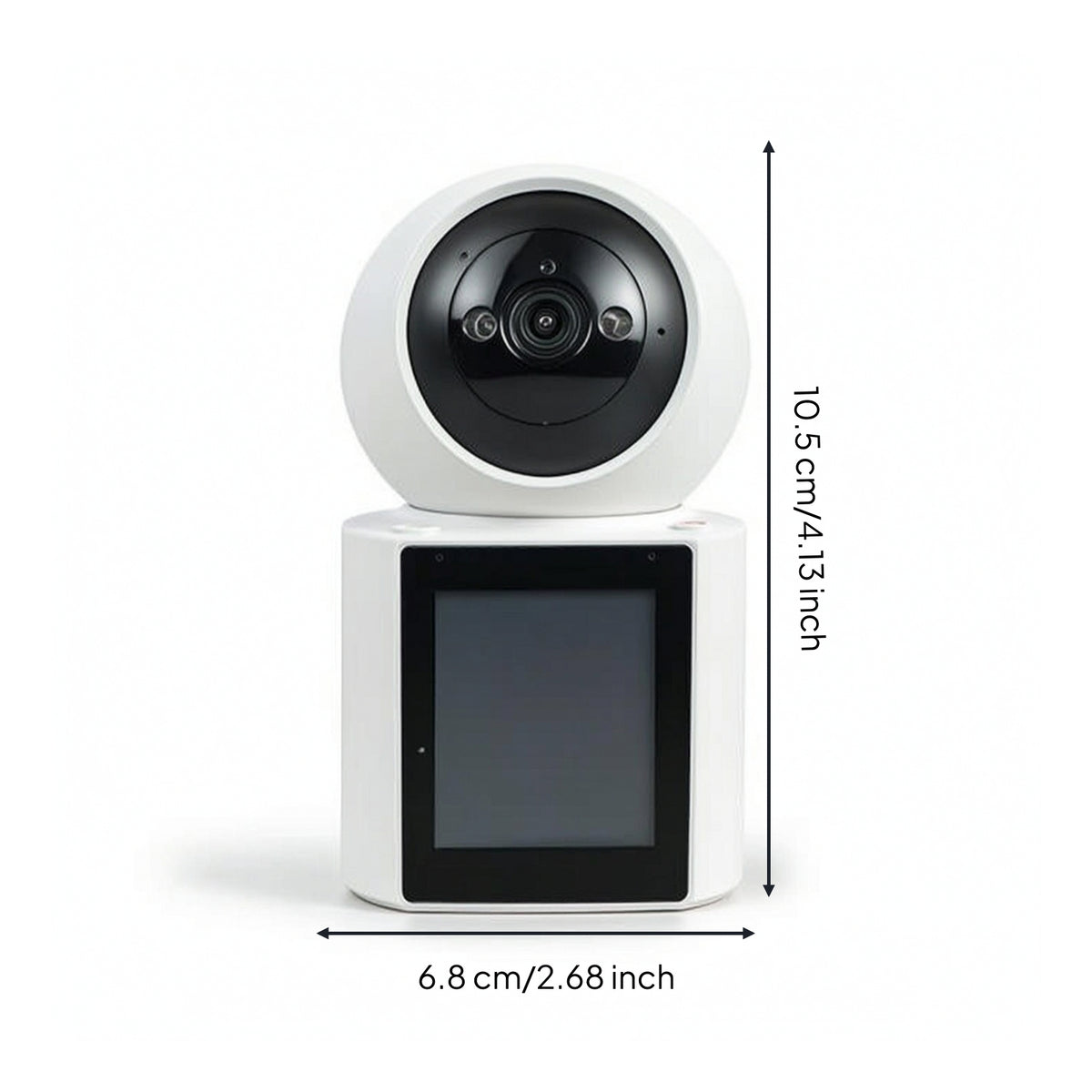 Desktop Visual Communication System with Monitor Single-Button Visual Communication System Camera Distant Door Phone for Families