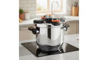 Induction Compatible Multi Function Pressure Cooker Energy Saving Explosion Proof Pressure Cooker Safety Valves Cooking Pot