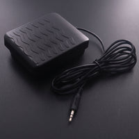 Compact Keyboard Sustain Pedal Non-Slip Universal Sustain Pedal Slimline Foot Switch Wired for Keyboardists, Pianists, Home Practice, Music Studio
