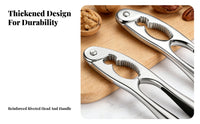 Multifunctional Walnut Sheller Tool Long-Lasting Heavy Duty Nutcracker Non-Slip Handle for Restaurant, Seafood Boil