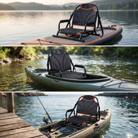 Kayak Seat with Armrests Ergonomic Kayak Seat Cushioned for Kayaking