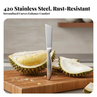 Durian Sturdy Durian Opener Easy to Clean Versatile Fruit Cutter for Home Cooks, Adults, Restaurants