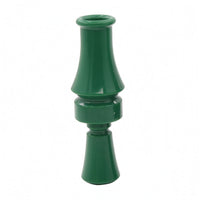 Flared Mouthpiece Duck Call Whistle Tapered Body Mallard Call Whistle Green Gear 11 Cm for Hunters