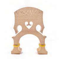 Double Bass Bridge Easy to Fit Upright Bass Bridge Smooth Lightweight for Luthier, Instrument Repair, Setup Work