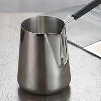 Milk Pot with Pouring Spout Polished Milk Pot Small Saucepan for Kitchen