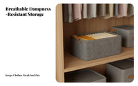 Drawer Type Storage Container Large Capacity Stackable Storage Drawer Stackable Clothes Bin Pull-Slide Design for Bedroom