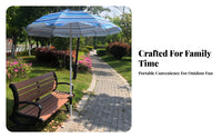 Cylindrical Socket Umbrella Clamp Bracket Metal Patio Umbrella Clamp Compact Outdoor Hardware Adjustable