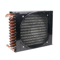 High Performance Copper Tube Condenser Universal Pressure Tested Heat Exchanger