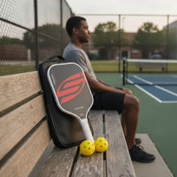 Carbon Fiber Pickleball Paddle Matte Finish Pickle Ball Paddles for Adults, Outdoor Games, Indoor Courts