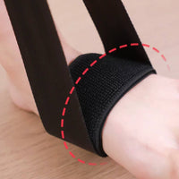 Adjustable Length Gait Assistance Band Comfort Grip Handle Leg Lifter Strap Sturdy Nylon for Stroke Patients, Elderly, Home Use