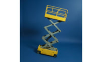 Miniature Scissor Lift Wheeled Scissor Lift Model Compact for Display