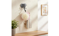 Elephant Head Wall Hook Versatile Elephant Head Hook Decorative Key Holder No Drilling Required Wilderness Theme Wall Decor