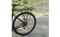Easy to Install Rear Bike Rack with Hardware Sturdy Rear Bike Rack High Strength Sleek for Cyclists, Commuters