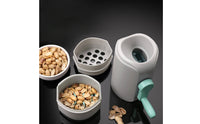 Hand Crank Peanut Sheller Ergonomic Peanut Sheller with Container Countertop Manual Nut Sheller Food-Safe for Snack Lovers, Home Bakers