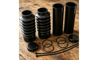 Fork Tube Sleeve Fork Boot Set Dust Resistant Front Shock Cover for Custom   Owners