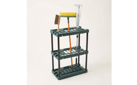 3 Tier Garden Tool Rack Heavy-Duty Garden Tool Organizer Freestanding Space-Saving for Gardeners, Homeowners, Shed, Garage, Utility Room, Balcony