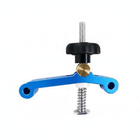 Quick Positioning T-Slot Hold down Clamp DIY Friendly T-Track Hold down Clamp Heavy Duty Tool Accessory High Tension for Woodworkers, Workshop