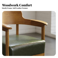 Nordic Design circular table with 2 Chairs Retro design Bistro Set Comfortable Seating Indoor Furnishing paddinged Seats for Cafe Owners, Interior Designers, Homeowners, Milk Tea Shop, Reception Room, Lounge Area, Balcony