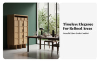 Entryway Console Cabinet Multifunctional Wooden Multi-Drawer Cabinet Sturdy Construction Wooden Credenza with Drawers for Homeowners, Hallway, Kitchen