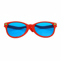 Oversized Design Giant Shaped Spectacles Exaggerated aesthetic and design comic Glasses Vividly Coloredly Colored Novelty lenswear Lightweight for entertainers, Cosplayers, Teenagers, Parties, Stage Performances, Photo Booths, Festivals