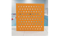 Perforated Kickboard with Integrated Hole Handle Flat Buoyant Board with Holes Floatable Swim Training Aid Lightweight for Children