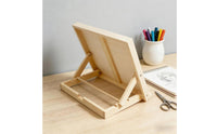 Collapsible Tabletop Drawing Easel Portable Foldable Easel Stand Simple Rectangular Drafting Board Sturdy