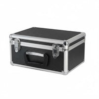 Locking Hard Case Lockable Security Hard Shell Carrying Case Reinforced Corners Combination Lock Box for Storage, Travel, Worksite