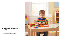Early Education Family Character Dressing Toy Develops Fine Movement Skills Non-Woven Material Learning Board Interactive Play