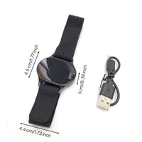 Rechargeable Heart Rate Armband Adjustable Arm Band Heart Rate Monitor Accurate Armband with Sensor Real-Time for Athletes