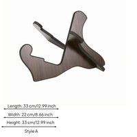 Foldable Wooden Guitar Stand Easy to Carry X Guitar Stand Decorative Music Accessory Long-Lasting for Studio, Stage