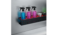 Car Detailing Organizer Space Saving Spray Bottle Storage Rack Easy to Install Car Detailing Bottle Holder for Professionals, Workshop, Garage