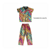 Disco Costume Set Lightweight 70s Pants Set Flexible Children's Clothing for Children and Girls