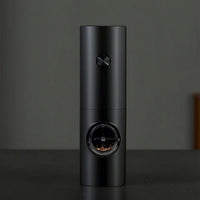 Battery Operated Automatic Seasoning Salt and Pepper Grinder Sleek Pepper Grinder Compact Seasoning Mill Lightweight for Kitchen