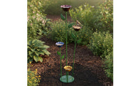 Removable Bowl Bird Bath Feeder Stand Multi-Purpose Outdoor Decor Weather-Resistant for Garden