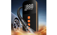 Rechargeable Portable Tire Inflator with LED Light Cordless Tire Inflator with LED Light Mini Easy to Operate for Drivers, Travel, Garage