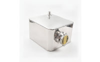 Aluminum Coolant Reservoir Tank Universal Coolant Tank with Bracket Compact Expansion Bottle Long-Lasting for Project Vehicles
