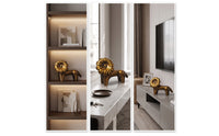 Lion Figurine lion Sculpture Stylized Decor for TV Cabinet, Reception