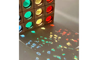 Wooden Gem Blocks Translucent Gem Block Toy Wood Wooden Puzzle Tray