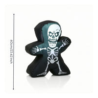 Standing Inflatable Skeleton Seasonal Halloween Inflatable Inflate Party Decor for Patio