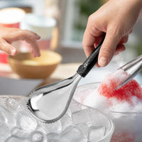 Stainless Steel Ice Shaver with Handle for Home and Commercial Use