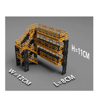 Modular Futuristic-Fi Hangar Bridge Kit Assembly Required Multi-Level Walkway Model