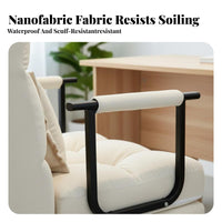 Foldable Not on Ice Rest Lounger 2-in-1 Design Pull-out Chair Bed Space-Saving Multipurpose Furniture Easy Conversion for Guests, Students, Hospital Visitors, Rest Ping, Small Areas, Guest Room, Bedroom