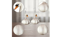 Garlic Earrings Funny Novelty Earrings Unique for Everyday Wear, Women
