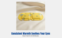 Steam eye mask, Herbal Heated eye mask, Lavender, Chamomile, Mugwort, Relieves eye fatigue, Sleep Aid