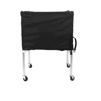 Ball Storage Cart Foldable Wheeled Ball Carrier Lightweight for Gym