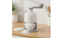 Strong Grip Shaved Ice Appliance Easy to Use Manual Ice Shaver Portable Fluffy Ice Cone Machine Food-Safe Safe for Summer, Home