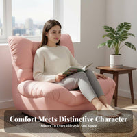 Lay-Flat Capability Adjustable Floor Recliner Foldable Design Adjustable Floor Lounger Multi-Purpose Use Lounge Chair Thick Cushioning for Students, Adults, gaming enthusiasts, Bedroom, Dorm Room, perusing corner, Home Office
