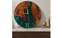 Roman Numeral Wall Clock Round Clock with Roman Numerals Classic for Living Room