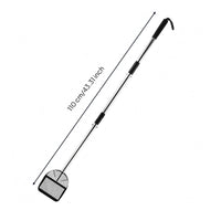 Stainless Steel Litter Scoop Perforated Pet Tool Hanging Loop