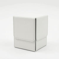 Soft Trading Card Box with Window Compact Card Storage Box with Closure Sturdy Organized for Gamers, Desk Display